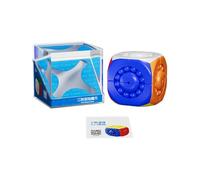 3D Maze Cube - 6.6x6.6x6.6cm Rolling Ball Puzzle Toy, ABS Labyrinth Brain Teaser, Spatial Recognition Training Game, Second & Third Level Difficulty - For Kids Teens Adults Birthday
