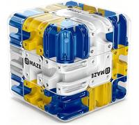 3D Maze Cube Ball for Kids, Labyrinth Puzzle Brain Teaser Game,Spatial Awareness Brain Training Educational Focus Game Gift for Adults Teens (Blue)