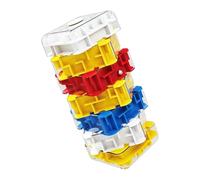 3D Maze Cube, Educational Labyrinth Puzzle Game, Challenging Brain Teaser Toy for Kids, Fun STEM Activity for Boys and Girls, Perfect for Travel, School, Parties, Road Trips, Summer Camp, and Birthday
