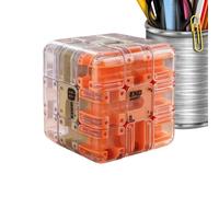 3D Maze Cube - Labyrinth Puzzle Game, Brain Teaser Toy | Mindful Spatial Logic Geometric Sphere, Problem Solving Interactive Mind Training Apparatus for Kids Boys Girls