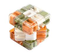 3D Maze Cube Puzzle - Large Labyrinth Ball Game with 6-Side Challenge, Engaging Brain Teaser Toy, High - Difficulty Puzzle, Education Sensory Toys Gift for Kids and Adults (A)