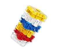 3d Maze Cube Puzzle, With Labyrinth Ball Game Design, 5.7x12.2cm, Handheld Brain Teaser Cube, Logic Training Game, Six-Sided Logic Maze, For Kids Boys Girls School Travel Party Playroom