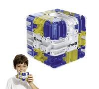 3D Maze Puzzle Cube, Logical Challenge 3D Puzzles Maze Cube Toy With Rolling Ball, Interactive Mazes Ball Puzzles Toy, Logic Development Game Sensory Toys For Family Friends Adults Kids