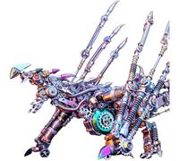 3D Mechanical Metal Puzzle Kit, DIY Intelligential Dragon Model - 3D Jigsaw Assembly Kit, Handmade Craft Collection for Adults, Teens(1390+Piece)