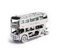 3D Mechanical Puzzle Kit, Metal, TimeForMachine, Cute Double Decker Model
