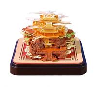 3D Memo Pad 198 Sheets Paper Carving Art,3D Mountain Art Sticky Notes Tear Away,Creative Desk Post Notes DIY Notes Notepad,Paper Carving Desktop Sculpture Decorative Gift for School Office