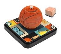 3D Memo Pad - 3D Art Calendar 2026,Tear Away Calendar Paper Sculpture DIY Notes Creative Desk Paper Art for Basketball/Soccer/Tennis Fans Unique Creative Gifts (Basketball)