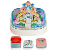 3D Memo Pad,3D Fairy Tale Castle Home Decor,Fun Paper Carving Art Calendar | for Christmas Holiday Birthday Living Room Study Room Office Table Desk Parents Kids Colleagues