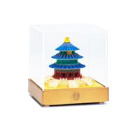 3D memo pad,3D Sticky Notes,3D memo pad, 3D Memo Pad with Light, 3D Notes Notepad Paper Temple Heaven Sculpture, Architectural Notes Building Notepad