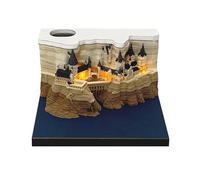 3D Memo Pad,Artsy Pads,This is A Hand Torn Paper Sculpture Artwork