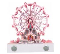 3D Memo Pad Ferris Wheel Creative 3D Notepad Decorative Paper Memo Notes Desktop Ornament for School Home Office