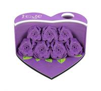 3D Memo Pad Rose,Artsy Rose Fower Note Pads,Fun Tear Off The Paper to Reveal The R-ose Shape,Multipurpose Flower Sticky N-OTES Notepad Note P-ad for Valentine's Day,Home Office