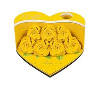 3D Memo Pad Rose, Artsy Rose Fower Note Pads, Multipurpose Flower Sticky Notes Notepad Note Pad for Valentine's Day, Home Office Christmas Gifts
