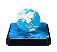 3D Memo Pad Time Piece Calendar 2026,3D Calendar 2025 Desk Calendar with Lights DIY Notes Notepad Paper Carving Art Blue Earth
