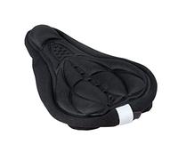 3D Memory Bike Saddle Cushion Cover, Ergonomic Groove Design for Cycling
