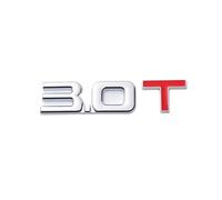 3D Metal 1.5T 1.6T 1.8T 2.0T 2.2T 2.4T 2.5T 2.8T 3.0T Car Sticker Emblem Badge Decal(3.0T)