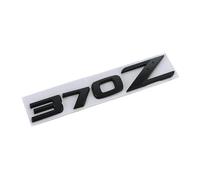 3D Metal 350Z Logo 370Z Letter Badge Car Trunk Door Side Sticker Decal Compatible with 350Z Badge 370Z Sticker Accessories(Black 370z)