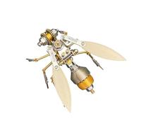 3D Metal Beetle Model Kits Puzzle for Adults, Steampunk 3D DIY Metal Assembly Insect Puzzles, Creative for Adults (118PCS)