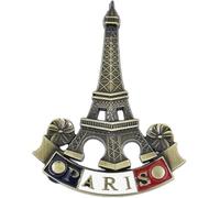 3D Metal Fridge Magnet Eiffel Tower Paris France Souvenir Gift Decor Refrigerator Magnets, Kitchen Accessories,Kitchen Refrigerator Decor, Eiffel Tower Metal Fridge Magnet