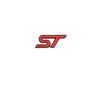 3D Metal Letters ST Logo Car Steering Wheel Sticker Badge Emblem