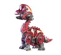 3D Metal Puzzle Dinosaur Model Kit, 126PCS 3D Assembly Q Version Mechanical Dinosaur Building Kit, Unique Desk Creative Art Decorations Gift for Adults