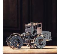 3D Metal Puzzle for Adult, Mechanical Transmission Tractor Metal Model Kit,Assembly Mechanical DIY Craft Kits,for Adults Birthdays Kids Gift 90 pcs.