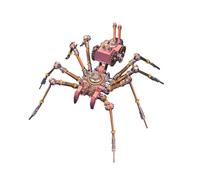 3D Metal Puzzle for Adults, 204Pcs 3D DIY Steampunk Mechanical Venom Tooth Sentinel Spider Model Kits with Fantasy Design, Creative Art Ornament for Home & Office
