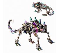 3D Metal Puzzle for Adults,Chameleon Puzzle Building Set，3D Metal Model Kit, Brain Teaser Puzzles DIY Assembling for Stress Relief - High end Men's Gift