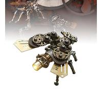3D Metal Puzzle For Adults, DIY Assembly Wasp Model Kit,Detachable 3D Jigsaw Puzzles,Mechanical Educational Toy, Brain Teaser Desk Ornament Gift.(265pcs)
