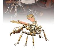 3D Metal Puzzle For Adults, DIY Assembly Wasp Model Kit,Detachable 3D Jigsaw Puzzles,Mechanical Educational Toy, Brain Teaser Desk Ornament Gift.(295pcs)