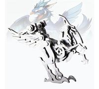 3D Metal Puzzle for Adults,Mechanical Animal Series Models Kits to Build,DIY Assembly Mechanical Craft Model Kits,for Adult Teens, Decoration.(19ps)