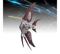 3D Metal Puzzle for Adults, mechanical fish metal Model kit,DIY Metal Puzzle Model,for Adults to Build, Decoration Collection Art Creative Gifts 416 pcs.(Pink)