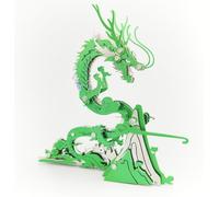 3D Metal Puzzle For Adults, Mechanical Metal Dragon Assembly Model Kit, For Adults Teens To Build Craft Model DIY Kits,Collection Decoration 92pcs.