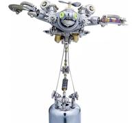 3D Metal Puzzle For Adults, Mechanical Turtle Assembly Model Kit, DIY Crafts Fun Assembly,Creative Building Ornaments, 329 Pcs.