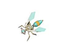 3D Metal Puzzle Insect Model Kit, 102PCS DIY Steampunk Mechanical Repair Worker Bee Model Kit, Creative Desk Art Decorations for Office & Home