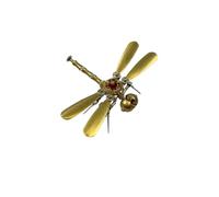 3D Metal Puzzle Insect Model Kit, 130PCS DIY Steampunk Mechanical Dragonfly Model Kit with Movable Joints, Creative Desk Art Decorations for Office & Home