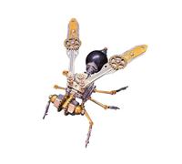 3D Metal Puzzle Insect Model Kit, 131PCS DIY Steampunk Mechanical Hornet Model Kit, Creative Desk Art Decorations for Office & Home