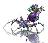 3D Metal Puzzle Insects, 771 Pieces Steampunk Mechanical Bionic War Spider Model Kit, DIY Assembly Spiders Puzzle Gift Desk Decoration (with Weapons)