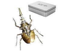 3D Metal Puzzle Mechanical Dynastes Beetle Model Kit (247PCS)