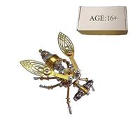 3D Metal Puzzle Mechanical Fruit Fly Model Kit (100PCS)