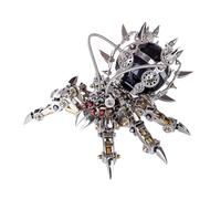 3D Metal Puzzle Mechanical Spider Model Kit with BluetoothSpeaker, Steampunk DIY Assembly Creative Collectible Ornament Gift for Adults & Teens