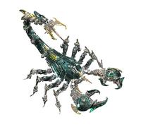 3D Metal Puzzle, Metal Scorpion, 3D Model for Mechanical Insect Made of Metal, Steampunk Construction Kit for DIY, Trendy Decorative Piece for the Desk & Gift (1073 Pieces)