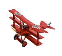3D Metal Puzzle Model Kit - DIY Fokker DR 1 Triplane Building Set for Aviation & History Enthusiasts, Laser-Cut Miniature Aircraft Replica - No Glue Required