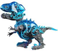3D Metal Puzzles Dinosaur Model,Mechanical Assembly Dinosaur Model Kit,DIY Home Decoration Collect,for Adult Teens Ideal As Gifts 139 Pcs.