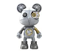 3D Metal Puzzles for Adult, Crimson Heretic 3D Metal Mechanical Violence Bear Model Kit, Astro Collection Trendy Desktop Display, Home Office Decor & Gift (Limited Edition/136PCS)