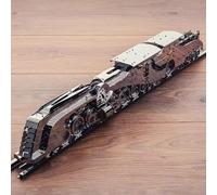 3D Metal Puzzles for Adults, Mechanical Metal Train Assembly Model Kit,DIY Assembly Jigsaw Crafts Brain Teaser,Perfect Decor Gift 256 pcs.