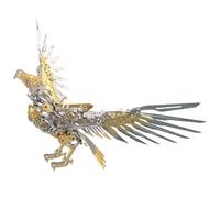 3D Metal Puzzles for Adults: The King of the Skies Model Kits, 3D Metal Puzzle Mechanical Eagle Building Blocks, Difficult DIY for Assembly, Birthday Gifts for Men