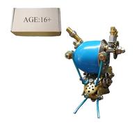 3D Metal Puzzles Insect Model Kit, 100PCS DIY Assembly Steampunk Metal Mechanical Colorful Snail Model Kit, Creative Desk Decorations for Office & Home