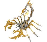 3D Metal Puzzles Kits for Adults, Mechanical Scorpion Models,DIY Kit,Ideal for Gifts and Decorations For 430 Pcs