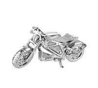 3D Metal Puzzles Motorcycle Model Kit - DIY Stainless Steel Motorbike Puzzle for Adults | Brain Teaser Gift | Motorcycle Model Car Kits to Build for Adults | No Glue Required